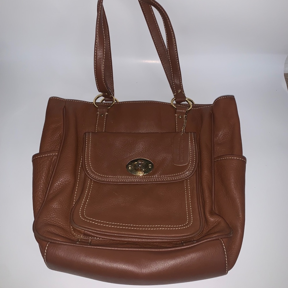 brown chaps purse